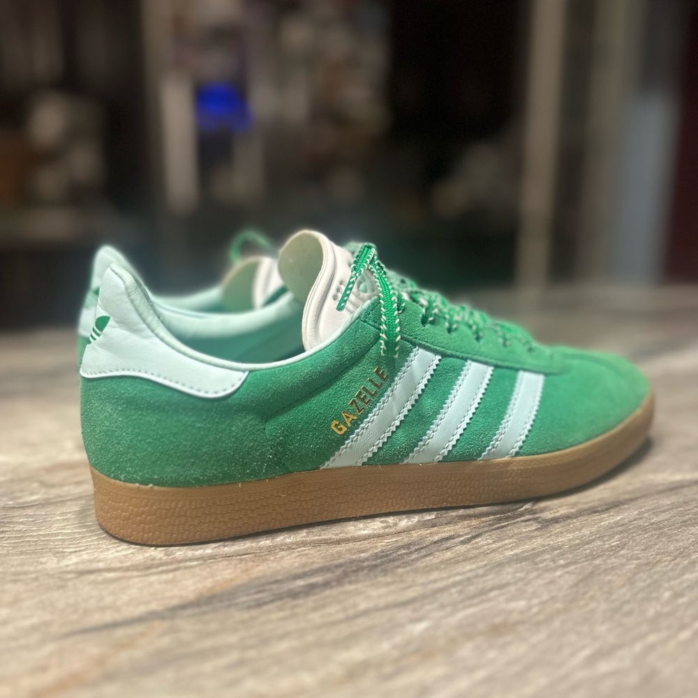 Adidas Gazelle Green Shoes